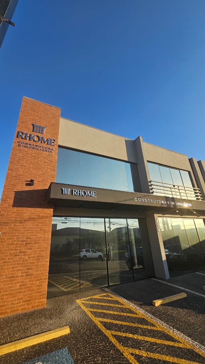 Escritório da Rhome Construtora em Americana